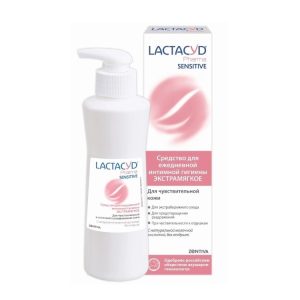 Средство для интимной гигиены Лактацид (Lactacyd) Нежный с дозатором 250 мл