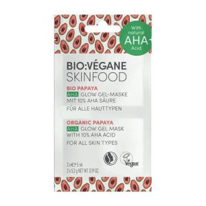 Маска-пилинг Bio:Vegane (Био Веган) гелевая с АНА кислотами Органическая папая 10 мл