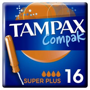 Тампоны Tampax Compak Super Plus 16 шт