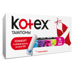 Тампоны Kotex Ultra Sorb Silky Cover super 16 шт