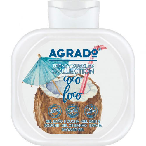 Гель для душа и ванной Agrado Коко Локо, 750 мл