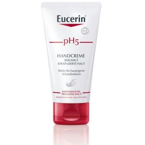 Крем для рук Eucerin Sensitive Skin pH5 для чувствительной кожи 75 мл