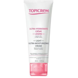 Крем Topicrem легкий ультра-увлажняющий для чувствительной и комбинированной кожи лица 40 мл