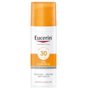 Крем-гель Eucerin Sun Protection солнцезащитный для жирной и проблемной кожи лица SPF30 50 мл