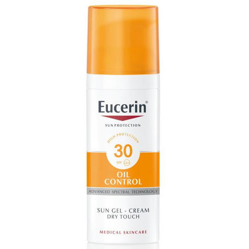 Крем-гель Eucerin Sun Protection солнцезащитный для жирной и проблемной кожи лица SPF30 50 мл