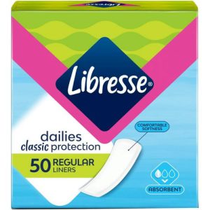 Прокладки Libresse Classic Pantyliners ежедневные, 50 шт