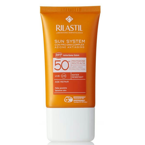 Крем Rilastil антивозрастной солнцезащитный для лица с SPF 50 40 мл