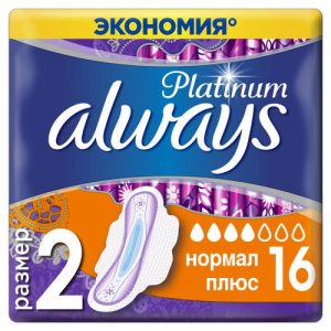 Прокладки Always Ultra Platinum Normal Plus №16