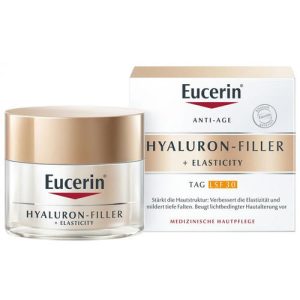 Крем Eucerin Hyaluron-Filler + Elasticity дневной для биоревитализации и повышения упругости кожи с SPF30 50 мл