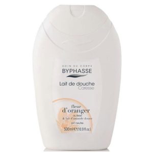 Крем-уход Byphasse (Бифас) для душа с цветами апельсина и молочком сладкого миндаля 500 мл