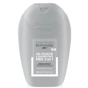Гель-шампунь Byphasse (Бифас) для душа мужской 2 в 1 Urban Swing 500 мл