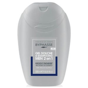 Гель-шампунь Byphasse (Бифас) мужской для душа 2 в 1 Groovy Paradise 500 мл