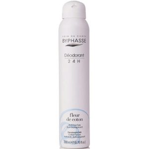 Спрей-антипреспирант Byphasse (Бифас) цветы Хлопка унисекс 200 мл