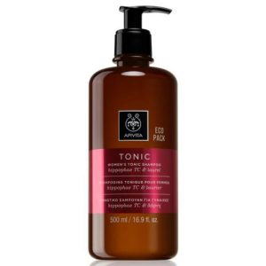 Шампунь Apivita женский тонизирующий с облепихой и лавром 500 мл