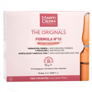 Ампулы Martiderm Formula №10 HD Color Touch SPF30 10х2мл