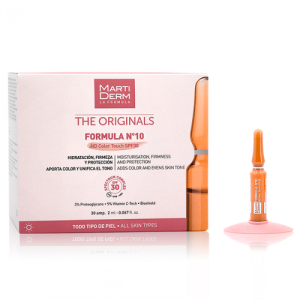 Ампулы Martiderm Formula №10 HD Color Touch SPF30 30х2мл
