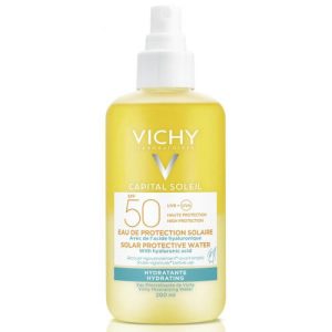 Спрей Vichy Capital Soleil Солнцезащитный водный двухфазный с гиалуроновой кислотой SPF50 200 мл
