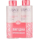 Набор Вода Uriage Мицеллярная термальная для чувствительной кожи 2х500 мл