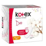 Прокладки Kotex Lux Normal DEO 60 шт (ежедневные)