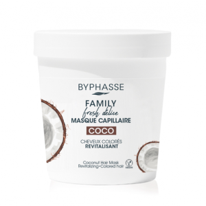 Маска Byphasse FFamily Fresh Delice для окрашенных волос с кокосом 250 мл