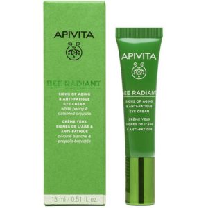 Крем Apivita Bee Radiant защита от признаков старения и усталости для кожи вокруг глаз 15 мл
