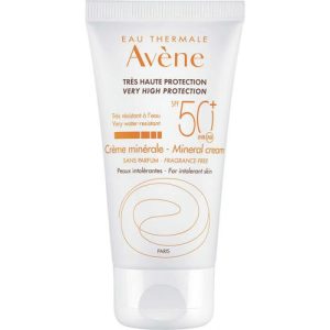 Крем Avene солнцезащитный SPF50 для чрезмерно чувствительной кожи 50 мл