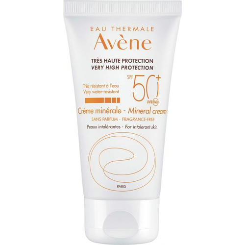 Крем Avene солнцезащитный SPF50 для чрезмерно чувствительной кожи 50 мл