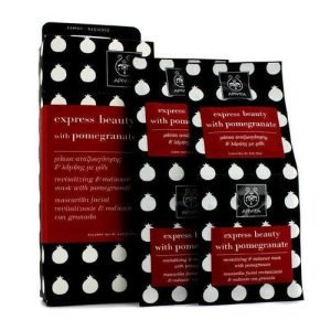 Маска Apivita Express Beauty для оздоровления и сияние кожи с гранатом 2х8 мл