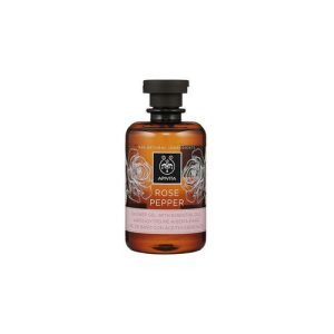 Гель Apivita для ванны и душа Роза и Перец с эфирными маслами 250 мл