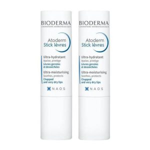 Набор Bioderma Atoderm (Стик для губ 2*4 г)