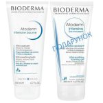 Набор Bioderma Atoderm Интенсив (Бальзам 200 мл + Гель Очищающий 200 мл)