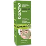 Маска Babaria (Бабария) зеленая с маслом семян каннабиса для лица 100 мл