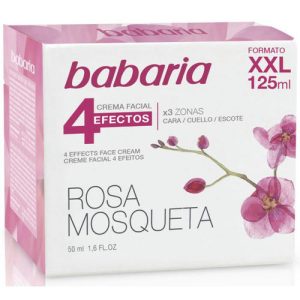 Крем Babaria (Бабария) шиповник 4 эффекта для лица, шеи и груди 125 мл