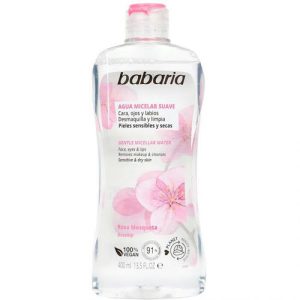 Мицеллярная вода Babaria шиповник для снятия макияжа 400 мл