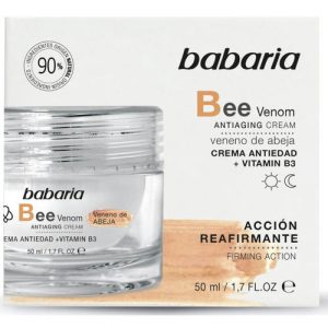 Крем Babaria (Бабария) пчелиный яд и витамин B3 антивозрастной 50 мл