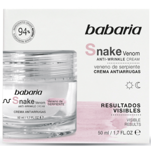 Крем Babaria (Бабария) против морщин со змеиным ядом 50 мл