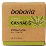 Крем Babaria (Бабария) масло семян каннабиса для лица 50 мл