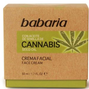 Крем Babaria (Бабария) масло семян каннабиса для лица 50 мл