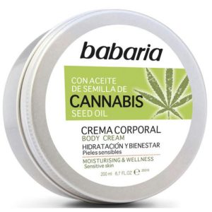 Крем Babaria (Бабария) масло семян каннабиса для тела 200 мл