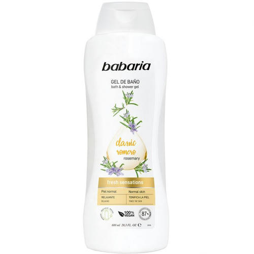 Гель для душа и ванны Babaria с розмарином 600 мл