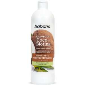Шампунь Babaria (Бабария) кокос и биотин питательный 700 мл