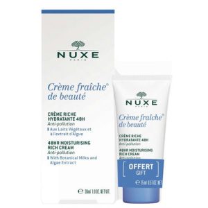 Набор Nuxe (Крем-фреш насыщенный крем 30 мл + 15 мл в Подарок)