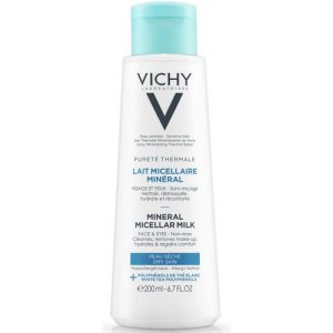 Молочко Vichy Purete Thermale мицеллярное для сухой кожи лица и глаз 200 мл
