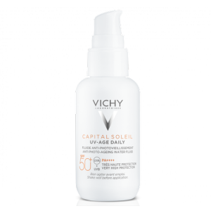Флюид Vichy Capital Soleil невесомый против признаков фотостарения для кожи лица SPF50+ 40 мл