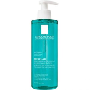 Гель-микропилинг La Roche-Posay Effaclar для очищения проблемной кожи лица и тела для уменьшения устойчивых недостатков 400 мл
