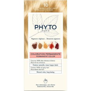 Крем-краска для волос Phyto Phytocolor Тон 10 (экстрасветлый блондин)