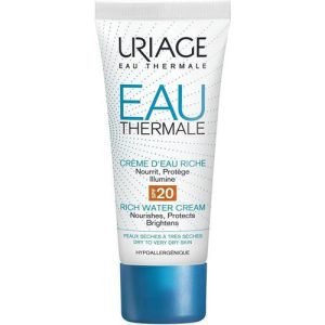 Крем Uriage Eau Thermale обогащенный увлажняющий для сухой кожи SPF20 40 мл