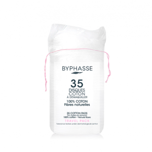 Диски ватные Byphasse для снятия макияжа 35 шт