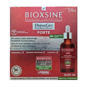 Сыворотка Bioxsine Derma Gen Форте против интенсивного выпадения для всех типов волос 3х50 мл
