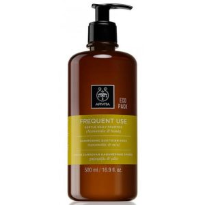 Шампунь Apivita для частого использования с ромашкой и медом 500 мл